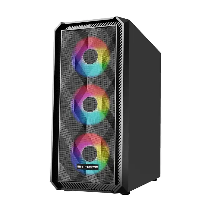 bit force mid tower spectrum led gaming pc kućište paladin cf-4 - slika 5