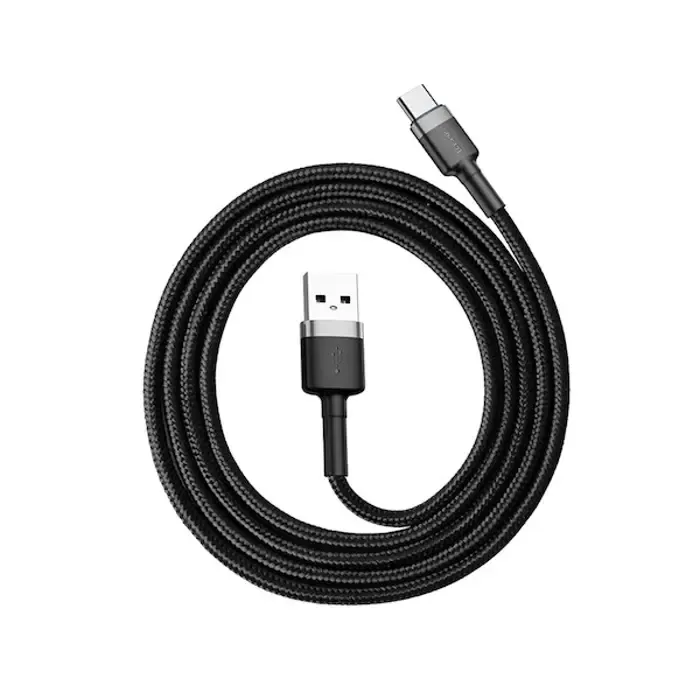 baseus catklf-bg1 mobile phone cable black 1 m usb a usb c - slika 4