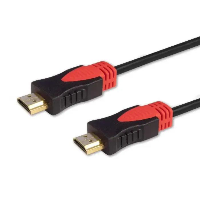savio cl-95 hdmi cable 1,5 m hdmi type a (standard) black,red - slika 2