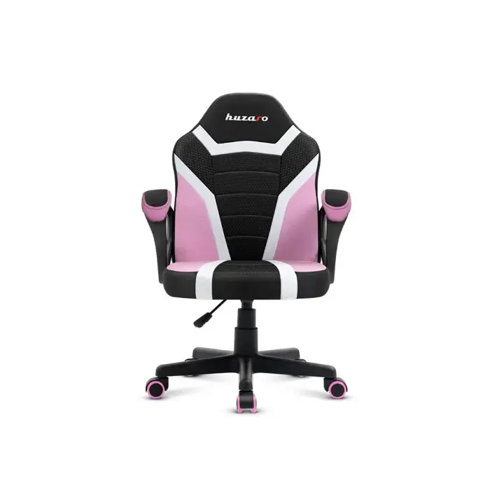 gaming chair for children huzaro ranger 1.0 pink mesh - slika 5