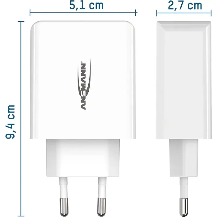 ansmann home charger hc430, charger (white, intelligent charging control, multisafe technology) - slika 4