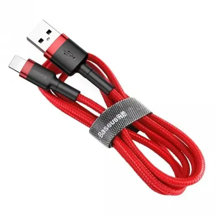 baseus calklf-c09 lightning cable 2 m red - slika 4