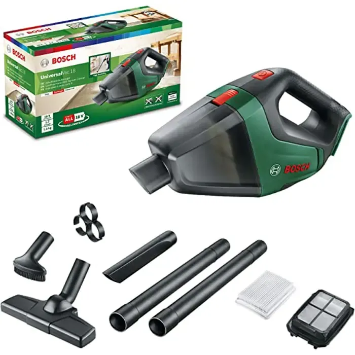 bosch universalvac 18, handheld vacuum cleaner (green, without battery and charger) - slika 1