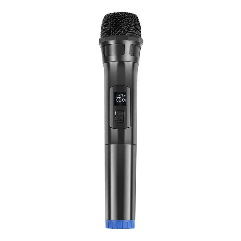 wireless dynamic microphone uhf puluz pu628b 3.5mm (black) - slika 1