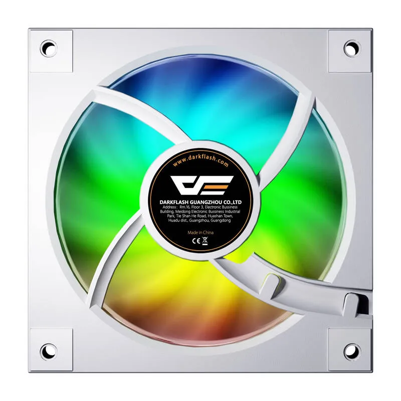 darkflash dm20 computer fan (white) - slika 2