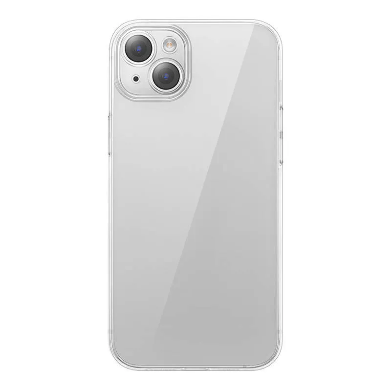 phone case for iphone 15 plus baseus os-lucent series (clear) - slika 2