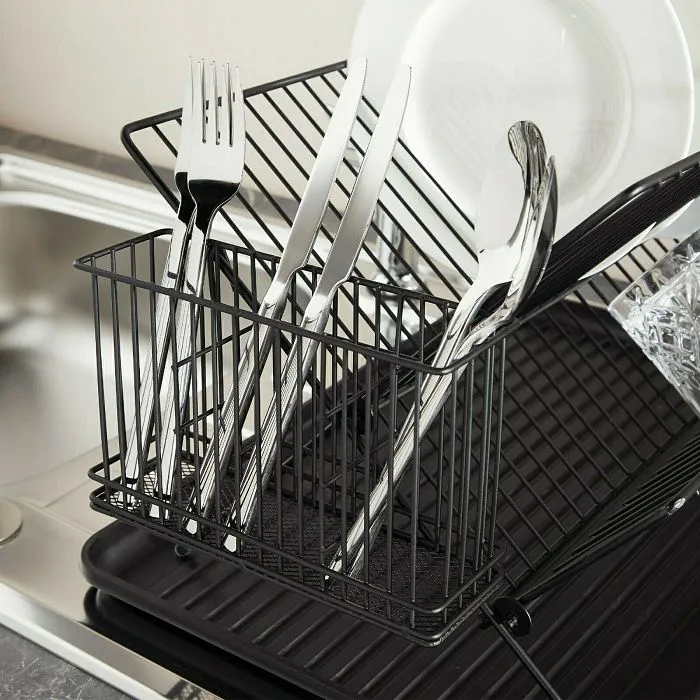 vonshef drainer for dish folding black - slika 3