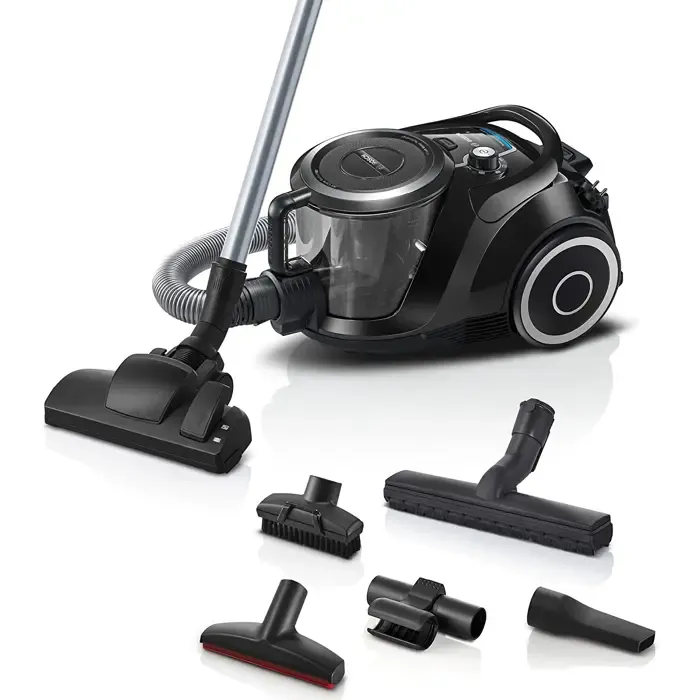 bosch series | 6 bgc41xsil, floor vacuum cleaner (black) - slika 1