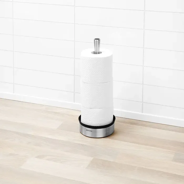 brabantia toilet paper holder metallic white - slika 4