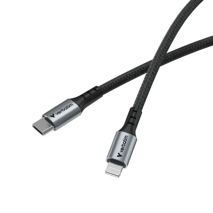 verbatim sync & charge kabel usb-c na lightning 120 cm - slika 3