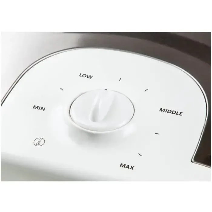 domo tasty waffle xl, waffle maker (white/stainless steel) - slika 3