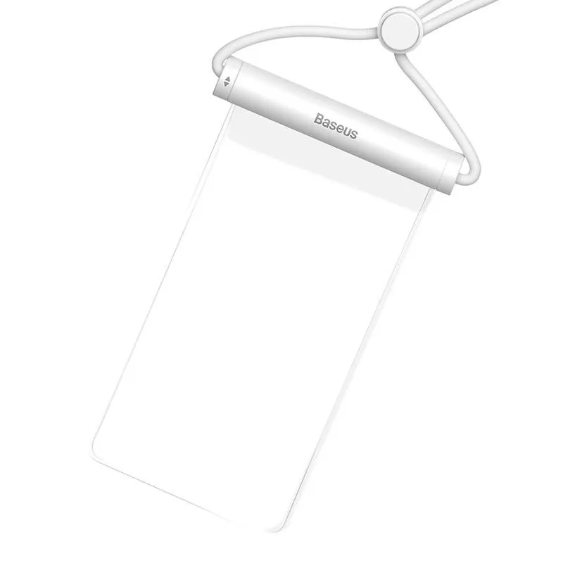 waterproof phone case baseus aquaglide with cylindrical slide lock (white) - slika 2
