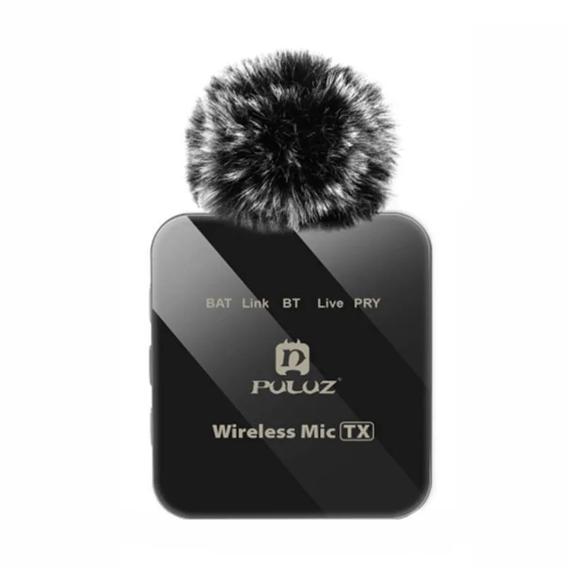 wireless lavalier microphone puluz pu647b (lightning) - slika 2