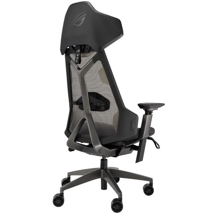 asus rog destrier ergo gaming chair - black-90gc0120-msg010 - slika 3