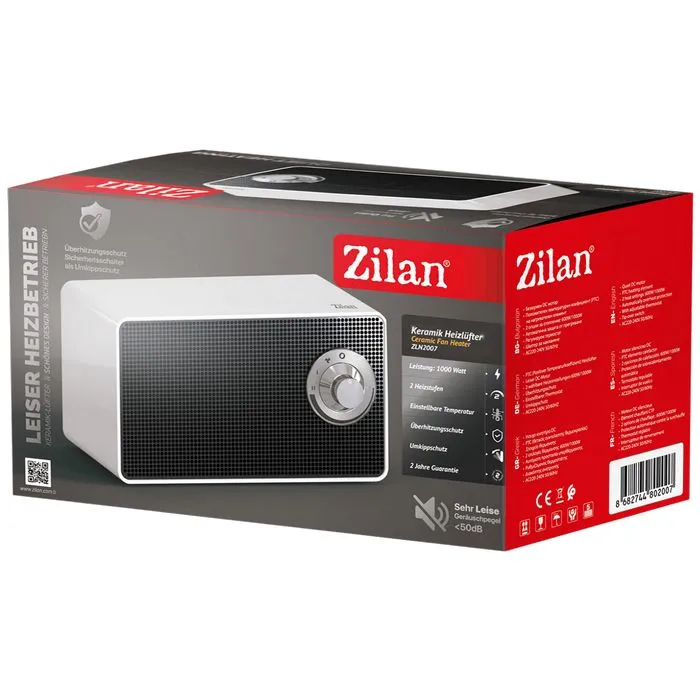zilan grijalica keramička, snaga 1000 w - zln2007 - slika 2