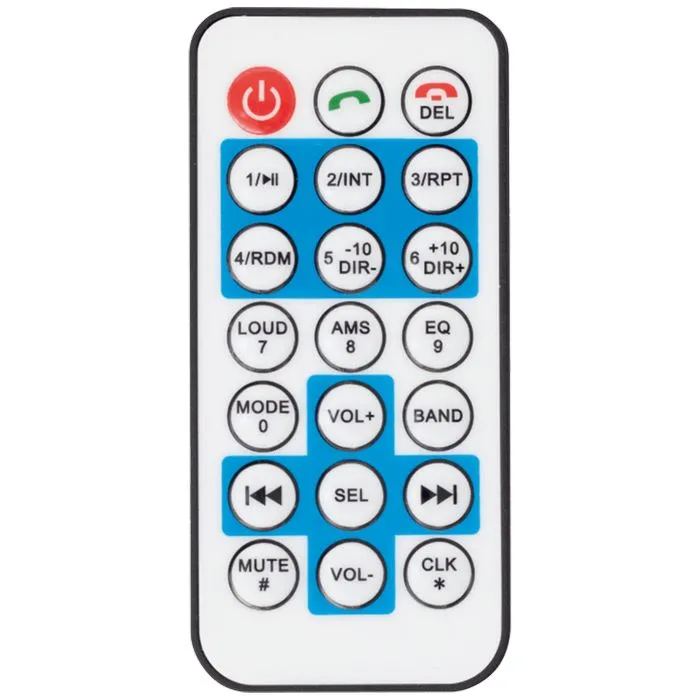 sal auto radio, 4 x 45w, bt, fm, usb/sd/aux, daljinski upravljač - vbt 1100/bl - slika 2