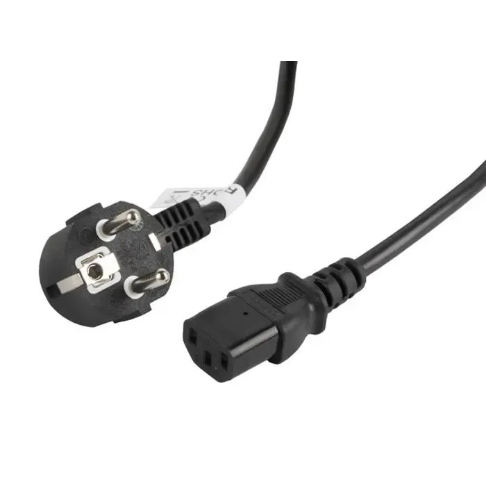 lanberg ca-c13c-11cc-0050-bk power cable black 5 m c13 coupler cee7/7 - slika 2