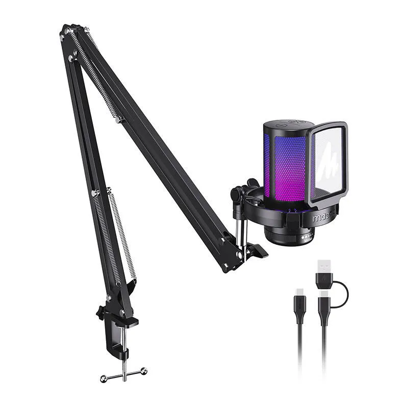 gaming microphone maono dgm20 s (black) - slika 3