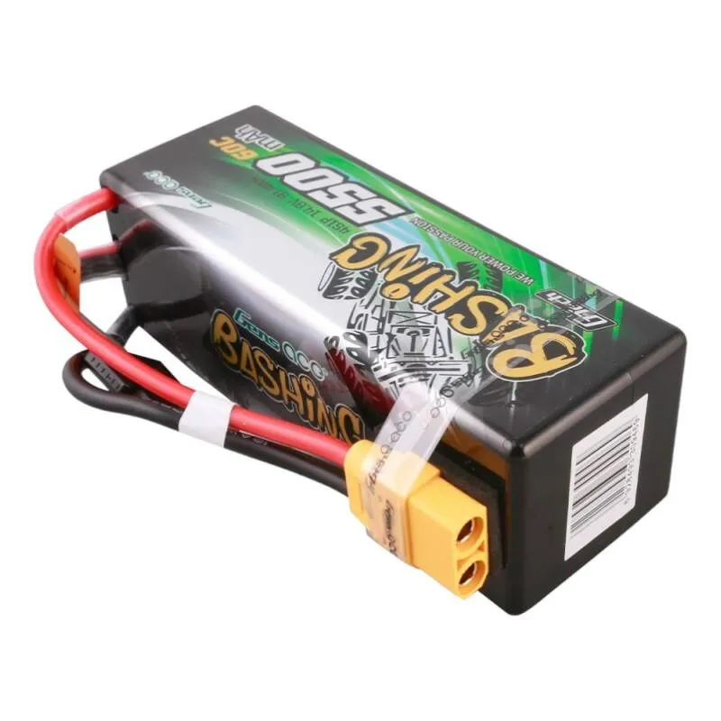 gens ace g-tech 5500mah 4s1p 14.8v 60c hardcase rc car lipo battery - slika 3