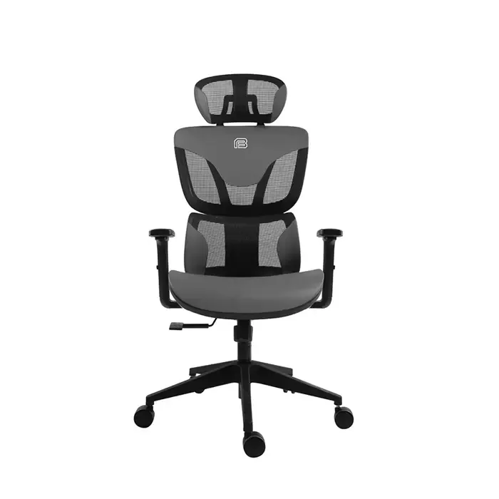 bit force uredska stolica cozy lm-2d crno/siva - slika 2