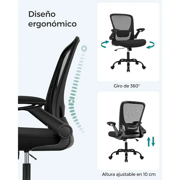 songmics office chair obn37bkv2 - slika 3