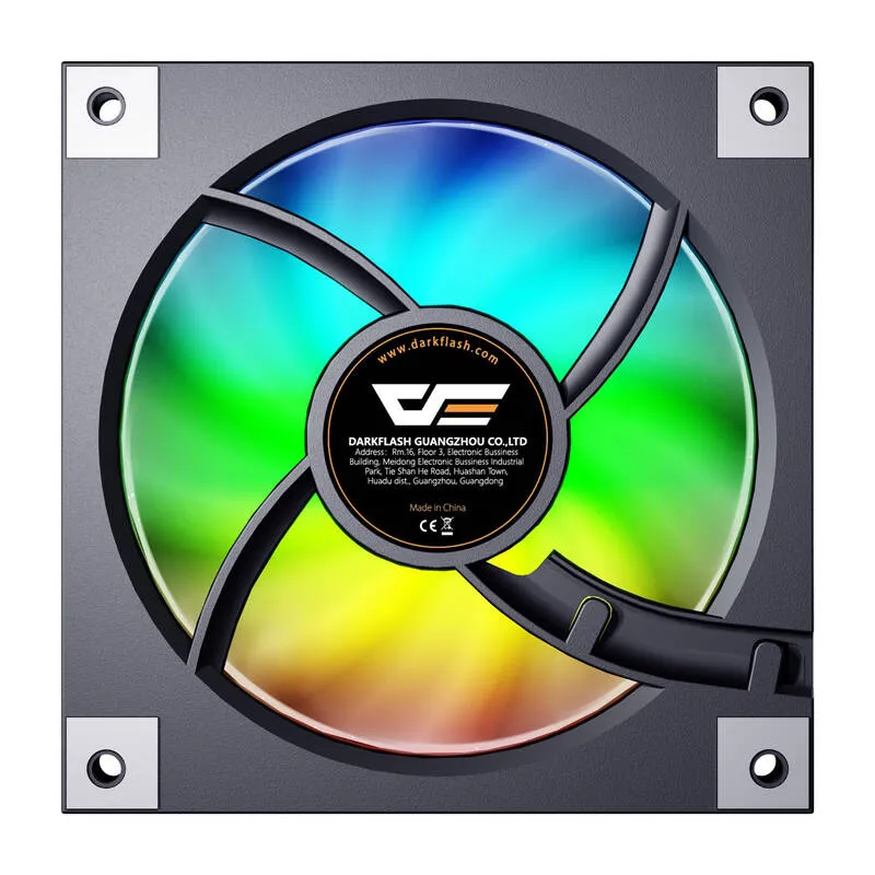darkflash dm20 computer fan (black) - slika 2