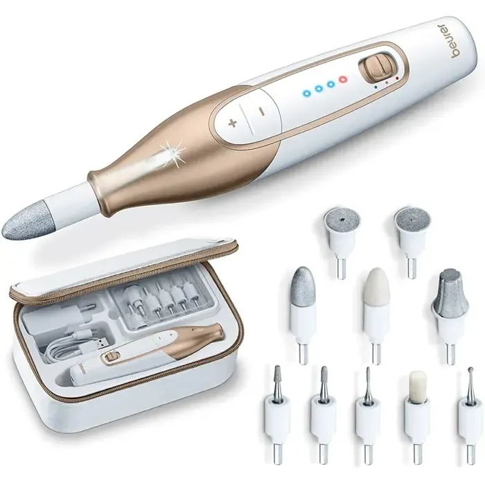 beurer manicure/pedicure set mp64 white - slika 1