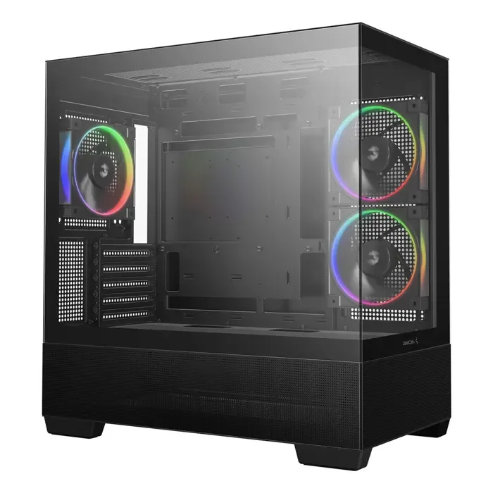deepcool cg380 3f midi tower black - slika 2