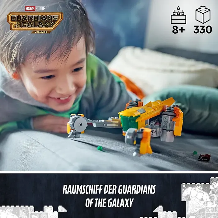 lego 76254 marvel baby rocket ship construction toy - slika 4