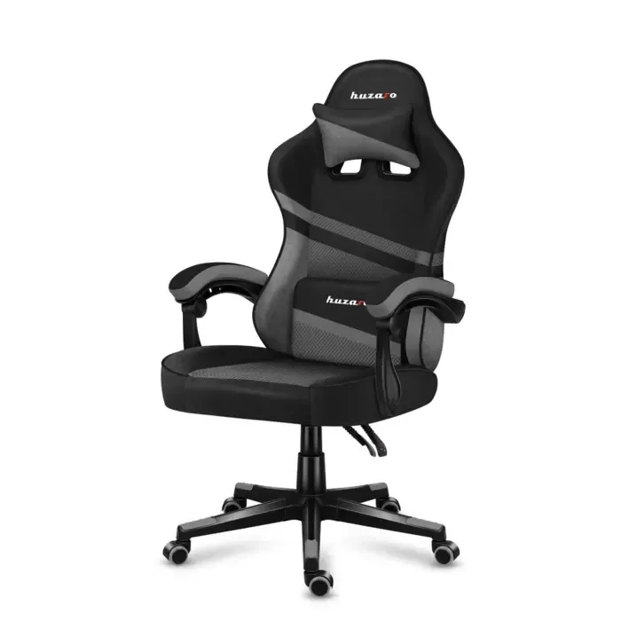 gaming chair - huzaro force 4.4 grey mesh - slika 4