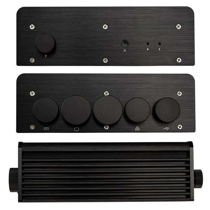 kućište akasa pascal px bez ventilatora ip65 ucff (intel nuc), vodootporno - crno a-nuc56-m1b - slika 2