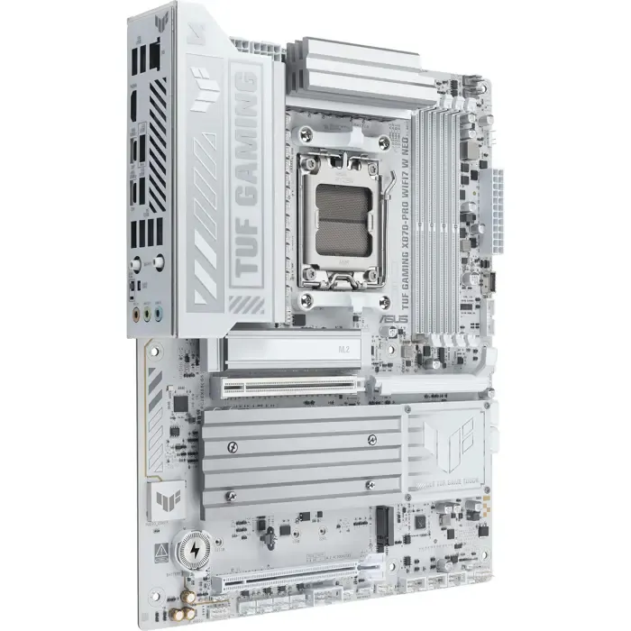 asus tuf gaming x870-pro wifi7 w neo (white) - am5 - slika 2