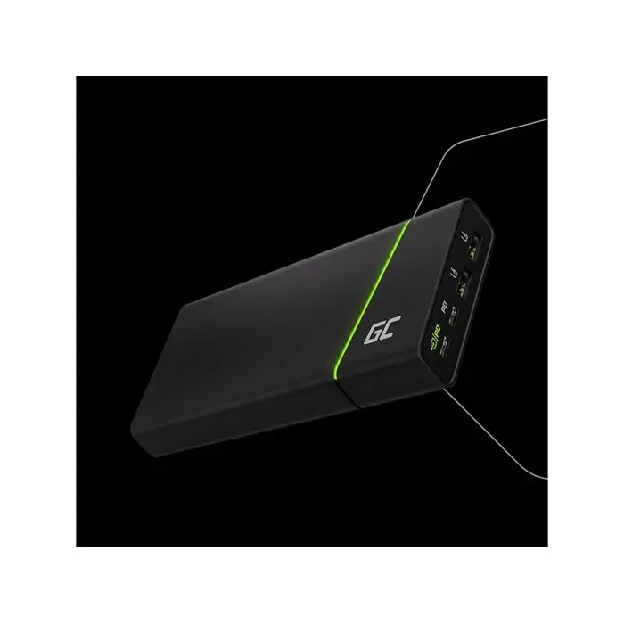 green cell powerplay ultra power bank lithium-ion (li-ion) 26800 mah graphite - slika 3