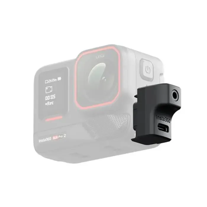 insta360 ace/ace pro/ace pro 2 mic adapter - slika 1