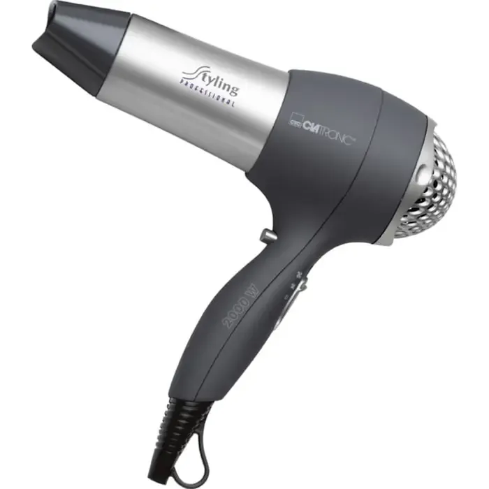 clatronic htd 3055, hair dryer (grey/silver) - slika 3
