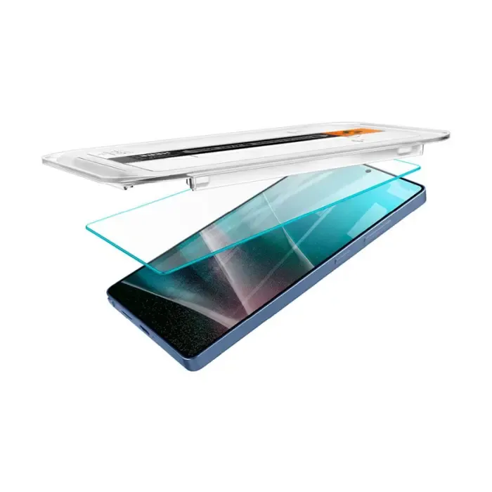 spigen glass tr ez fit hd 2 pack, transparency - samsung galaxy s25 ultra (agl09082) - slika 2