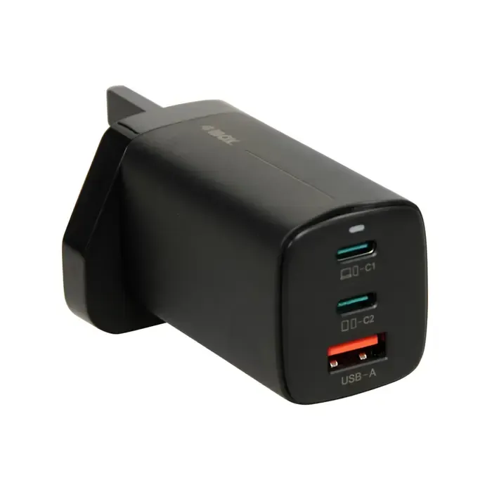 ibox c-65 black, gan 65w universal charger uk plug - slika 4