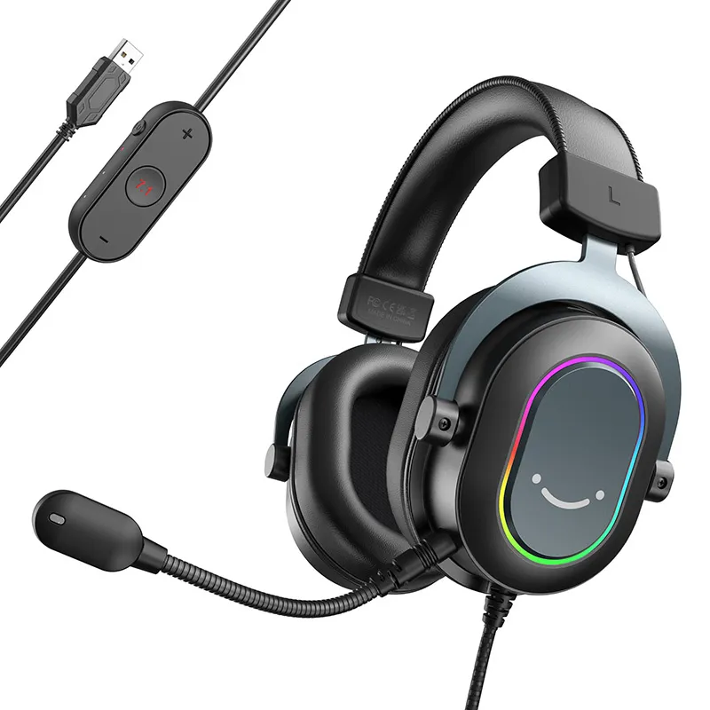 fifine h6 gaming headphones (black) - slika 2
