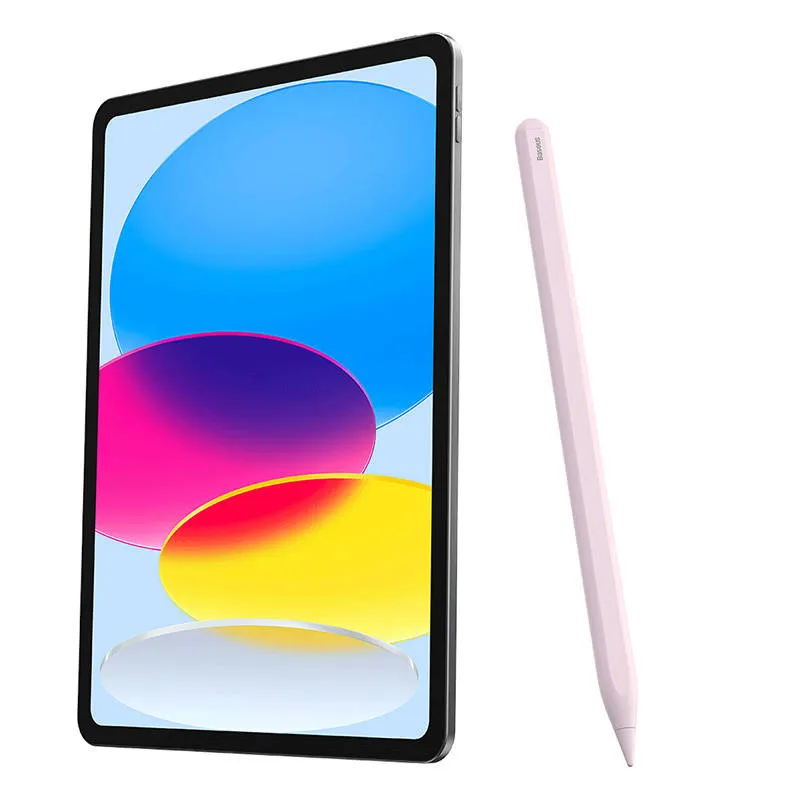 wireless charging stylus for phone / tablet baseus smooth writing (pink) - slika 2