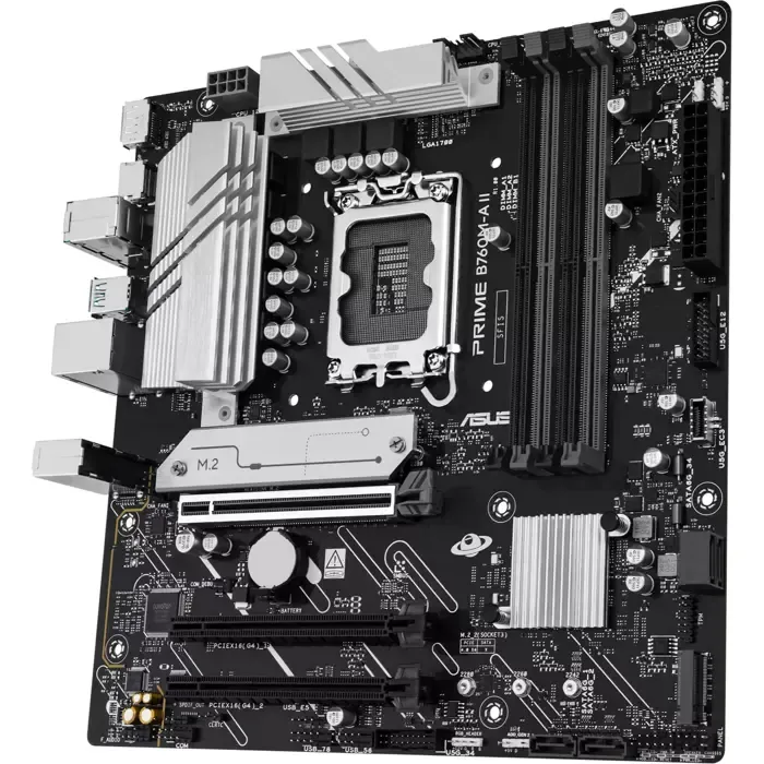 asus prime b760m-a ii-csm (black/silver) - 1700 - slika 4