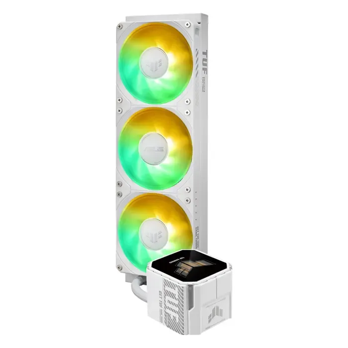 asus tuf gaming lc iii 360 argb lcd white edition processor all-in-one liquid cooler 12 cm 1 pc(s) - slika 5