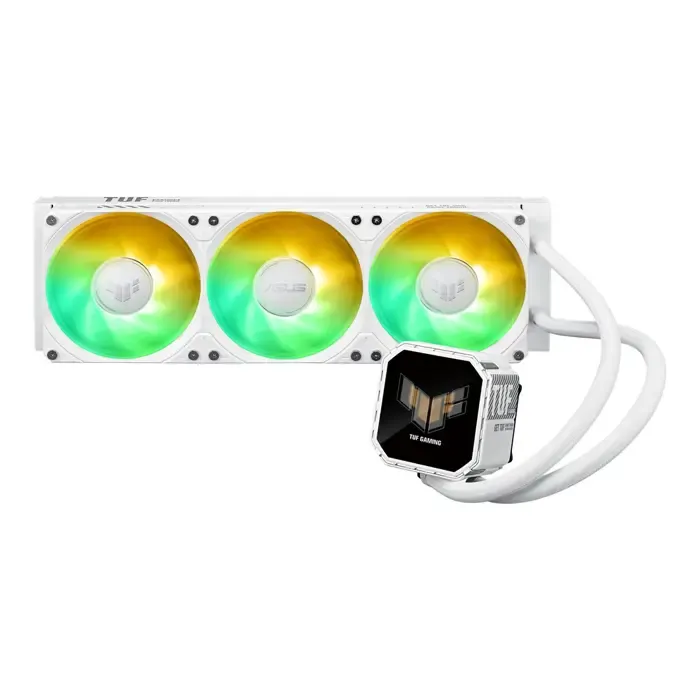 asus tuf gaming lc iii 360 argb lcd white edition processor all-in-one liquid cooler 12 cm 1 pc(s) - slika 3