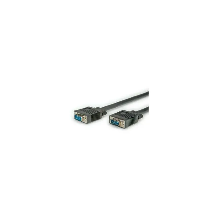 standard vga kabel, hd15 m/m, 20m, crni - slika 1
