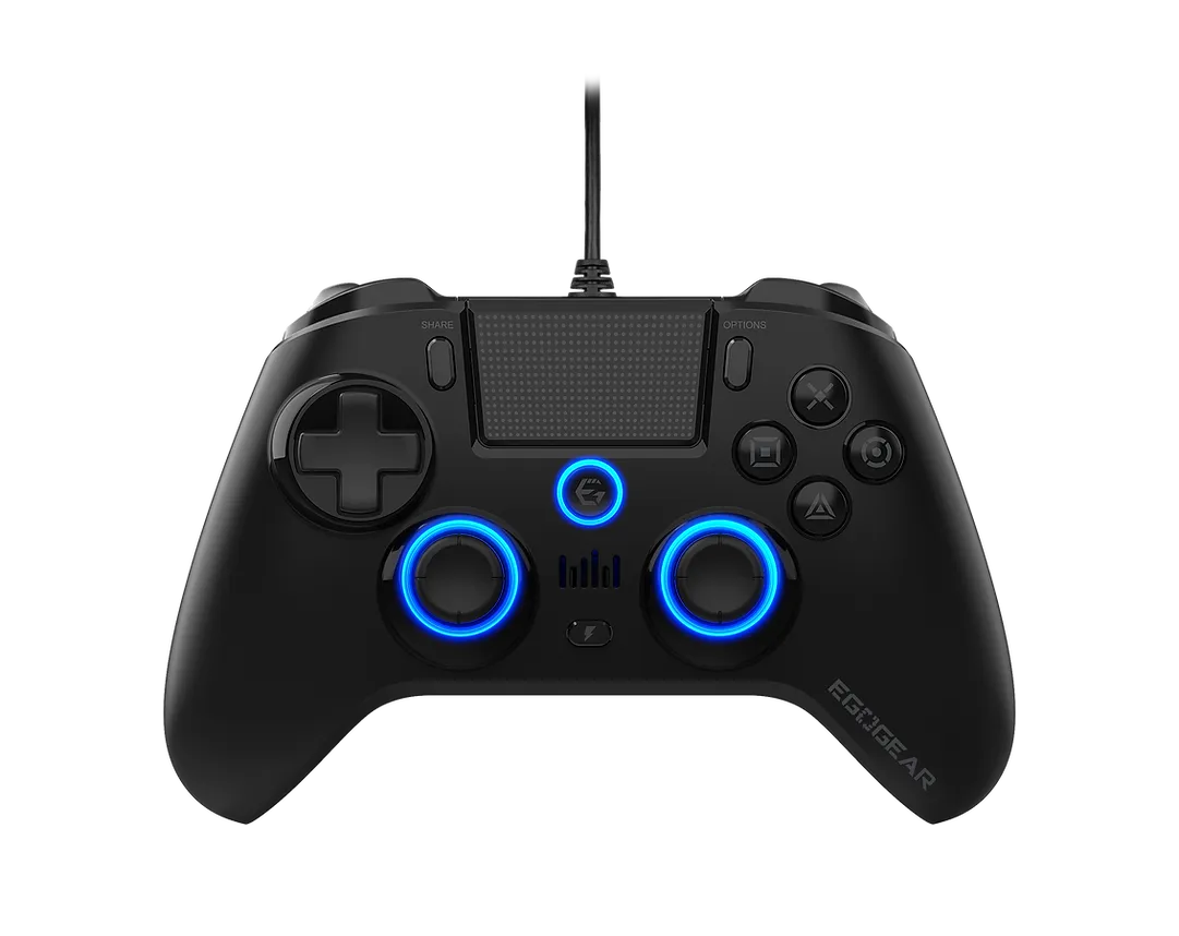 egogear sc10 rgb controller black ps4, pc, ps3 - slika 1