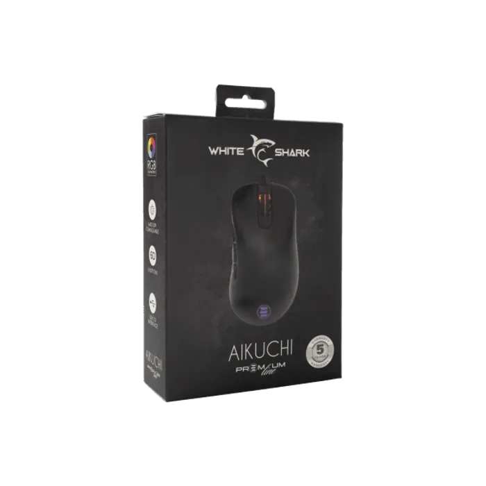 ESHARK profesionalni RGB gaming miš ESL-M3 AIKUCHI crni 7200dpi + POKLON gaming podloga - Strmec, Sveta Nedelja