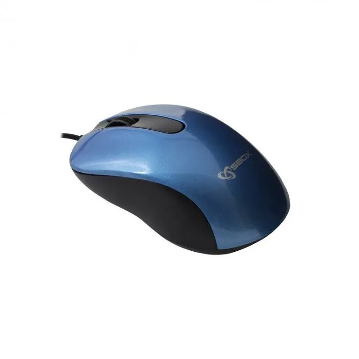 sbox žičani miš m-901 plavi - slika 2
