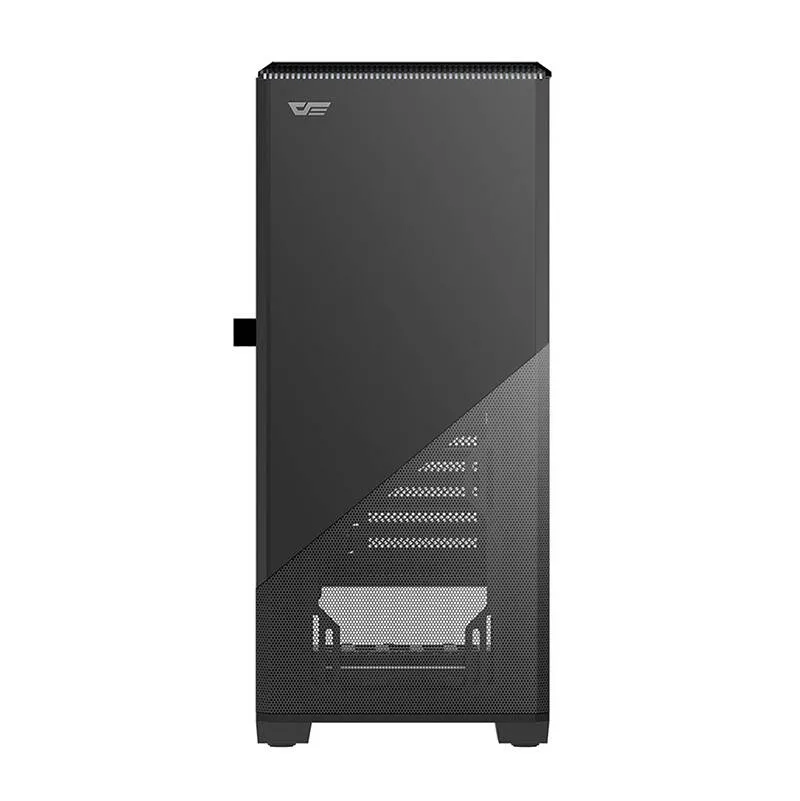 darkflash dk151 led computer case (black) + 3 rgb fans - slika 3