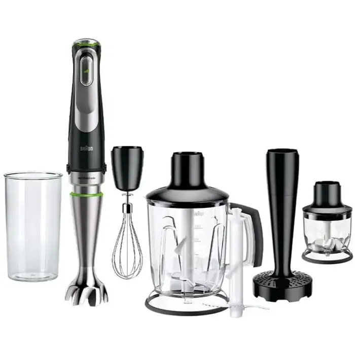 braun multiquick mq 9187xli, hand blender (stainless steel/black) - slika 1