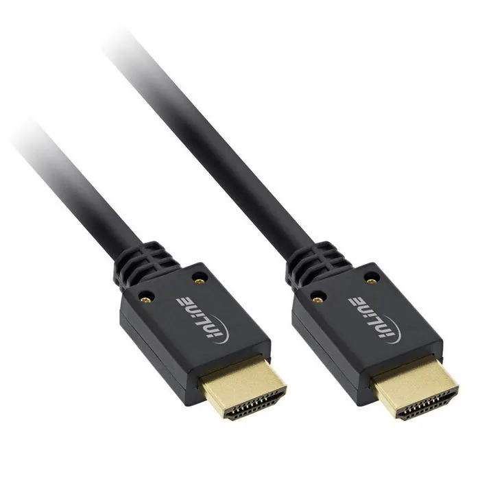 inline 8k4k ultra high speed hdmi cable, black - 1m 17901p - slika 2