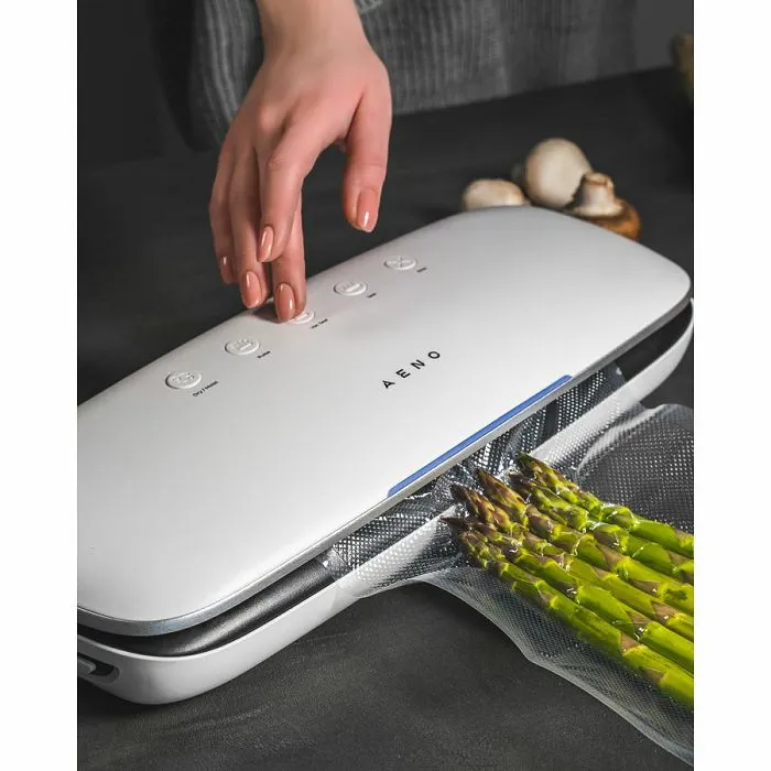 aeno vacuum sealer vs2: 110w, 60kpa, dry/moist food mode, 3 modes: vac+seal, seal, pulse, max packet width 30 cm - slika 4